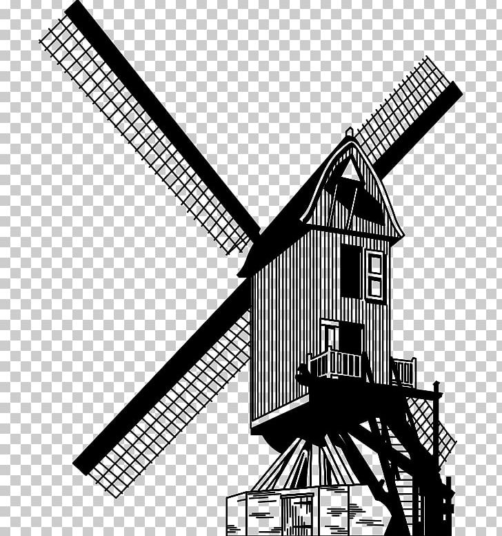 Windmill Watermill PNG, Clipart, Angle, Architecture, Black And White, Building, Computer Icons Free PNG Download