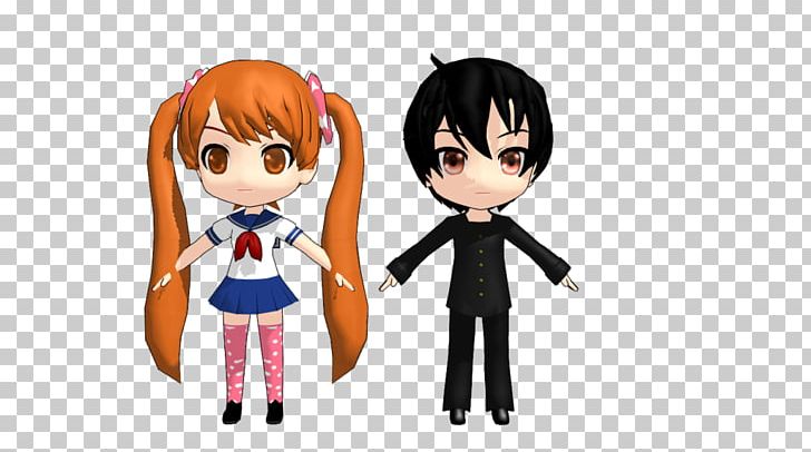 Black Hair Figurine Character Fiction PNG, Clipart, Anime, Black Hair, Brown Hair, Cartoon, Character Free PNG Download