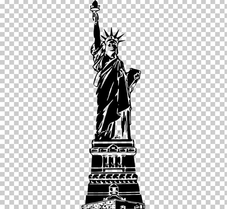 Statue Of Liberty PNG, Clipart, Art, Black And White, Buildings, Clip Art, Drawing Free PNG Download