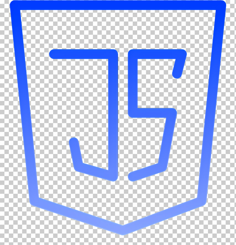 Javascript Logo - JavaScript Logo In Blue Outline PNG, Clipart, Browser ...