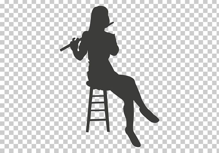 Flute Double Bass Silhouette PNG, Clipart, Angle, Art, Bassist, Black, Black And White Free PNG Download