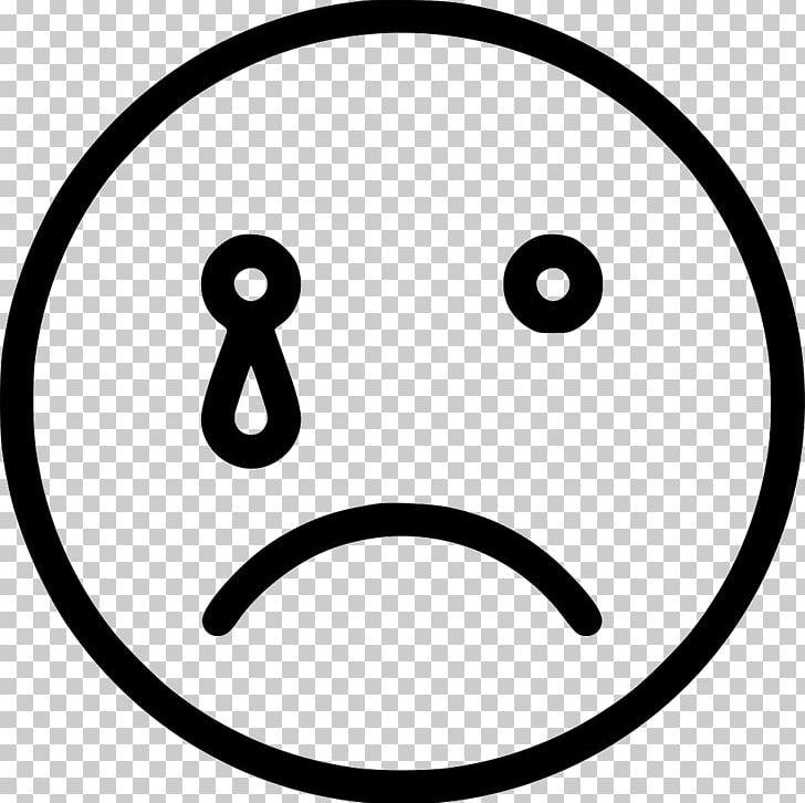 Smiley Emoticon Computer Icons Laughter PNG, Clipart, Area, Black And White, Circle, Computer Icons, Cry Free PNG Download