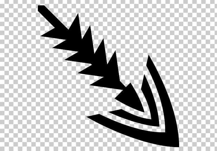 Arrow PNG, Clipart, Angle, Arrow, Black And White, Computer Icons, Dart Free PNG Download