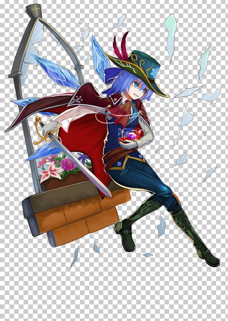 Cirno Yōsei Wix.com Vision Legendary Creature PNG, Clipart, Action Figure, Action Toy Figures, Anime, Art, Broken Window Free PNG Download