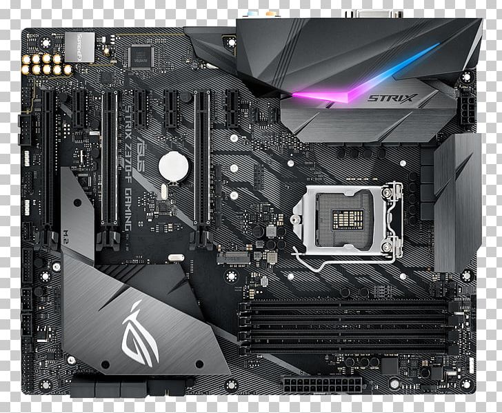 Intel Core ASUS ROG STRIX Z370-H GAMING PNG, Clipart, Asus, Asus Rog Strix Z370e Gaming, Central Processing Unit, Computer Component, Computer Hardware Free PNG Download
