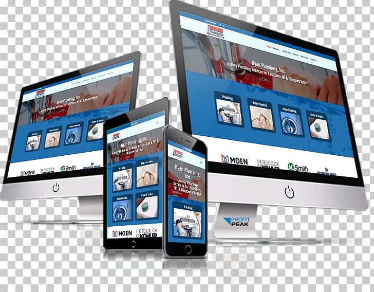 Responsive Web Design Computer Monitors Profit Peak Web Design & Marketing PNG, Clipart, Company, Computer, Computer Monitor, Computer Software, Display Advertising Free PNG Download