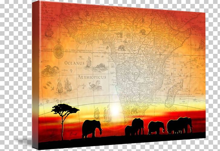 Painting Canvas Print Art Printing PNG, Clipart, African Sunset, Art, Canvas, Canvas Print, Digital Art Free PNG Download