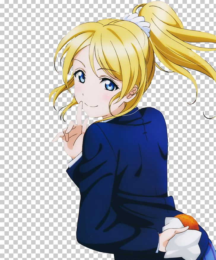 Eli Ayase Anime Character Kavaii PNG, Clipart, Animated Film, Anime, Black Hair, Brown Hair, Cartoon Free PNG Download