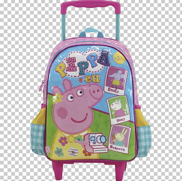 George Pig Backpack Suitcase Handbag Xeryus PNG, Clipart, Backpack, Bag, Bolsa Feminina, Brazil, Clothing Free PNG Download