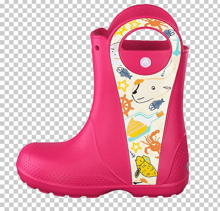Boot Crocs Girls Handle It Rain Shoe Sea Life Centres PNG, Clipart, Accessories, Boot, Crocs, Footwear, Magenta Free PNG Download