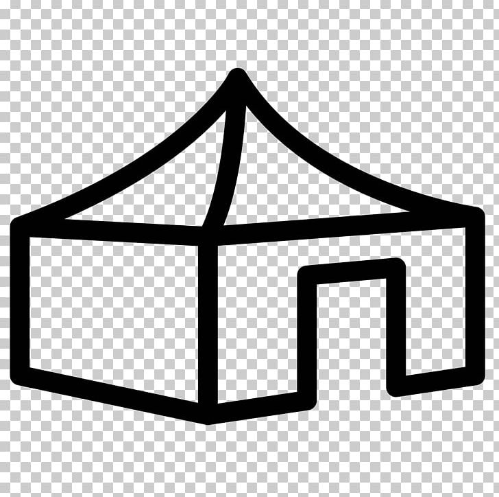 Computer Icons Tent PNG, Clipart, Angle, Area, Art, Black, Black And White Free PNG Download