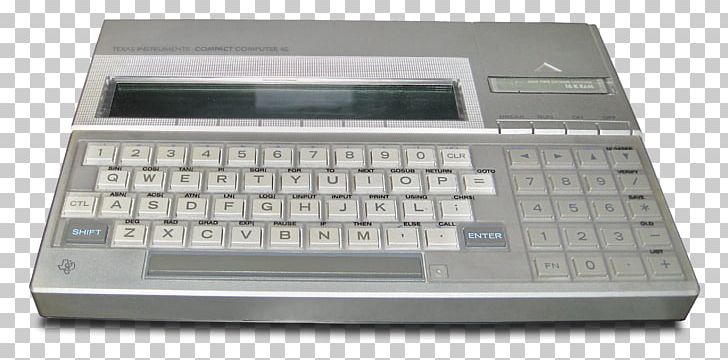 Laptop Texas Instruments TI-99/4A Texas Instruments Compact Computer 40 Computer Keyboard Electronics PNG, Clipart, Computer, Computer Keyboard, Electronic Device, Electronics, Input Device Free PNG Download