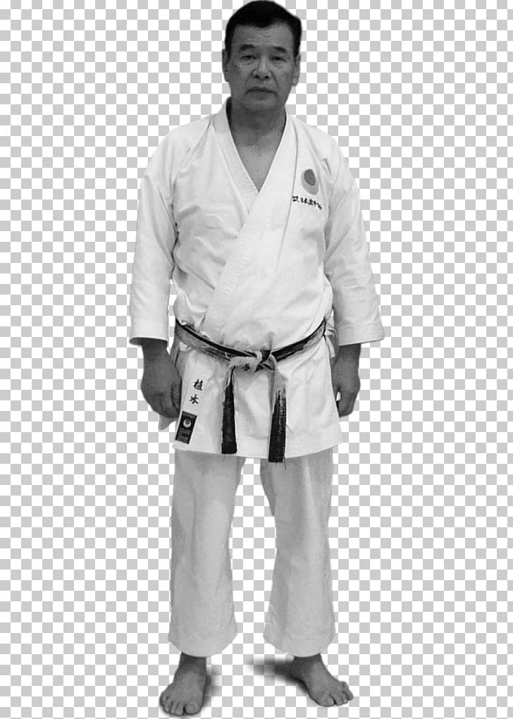 Masaaki Ueki Japan Karate Association Dobok Black Belt PNG, Clipart, Arm, Association, Black And White, Clothing, Costume Free PNG Download
