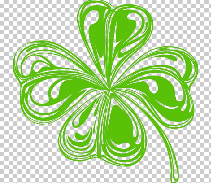 Shamrock Saint Patrick's Day Clover PNG, Clipart, Black And White, Circle, Clover, Flora, Flower Free PNG Download