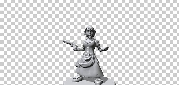Statue Figurine White PNG, Clipart, Artwork, Black And White, Efficient, Figurine, Halfling Free PNG Download