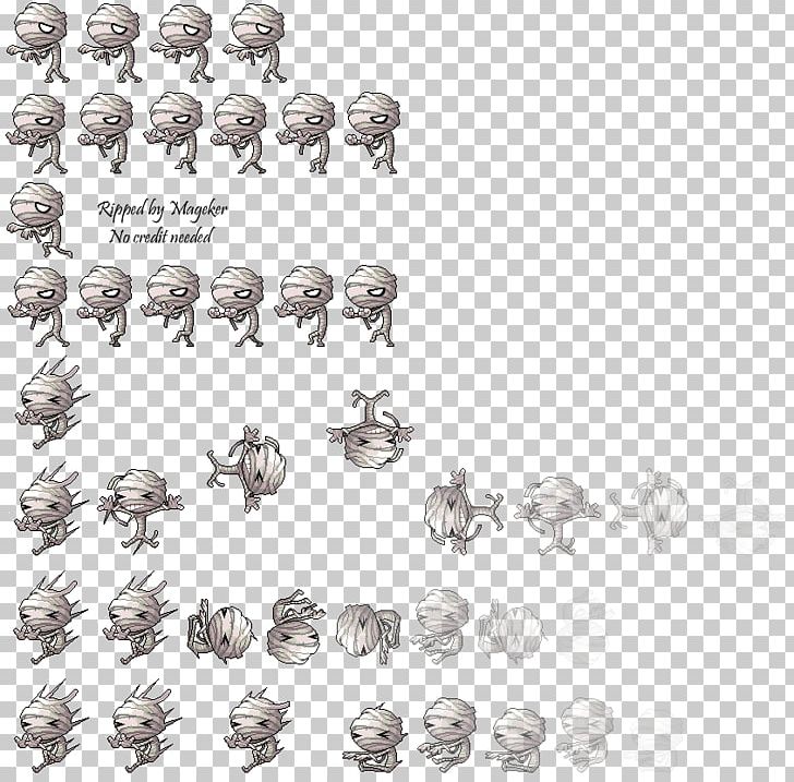 Sprite MapleStory Mummy Video Game PNG, Clipart, 2d Computer Graphics, Animation, Black And White, Body Jewelry, Cofagrigus Free PNG Download