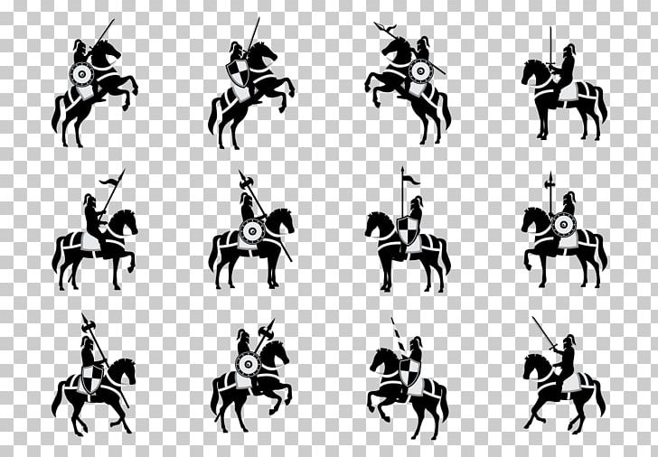 Silhouette Cavalry PNG, Clipart, Almubarak Vector, Animals, Black And White, Cavalry, Chivalry Free PNG Download
