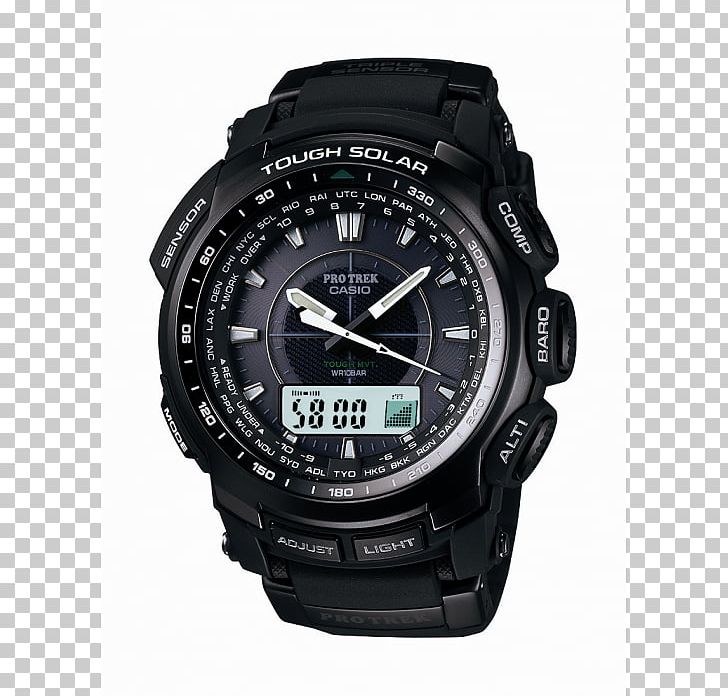 Pro Trek Watch Casio Tough Solar Illuminator PNG, Clipart, Accessories, Brand, Casio, Chronograph, Discounts And Allowances Free PNG Download