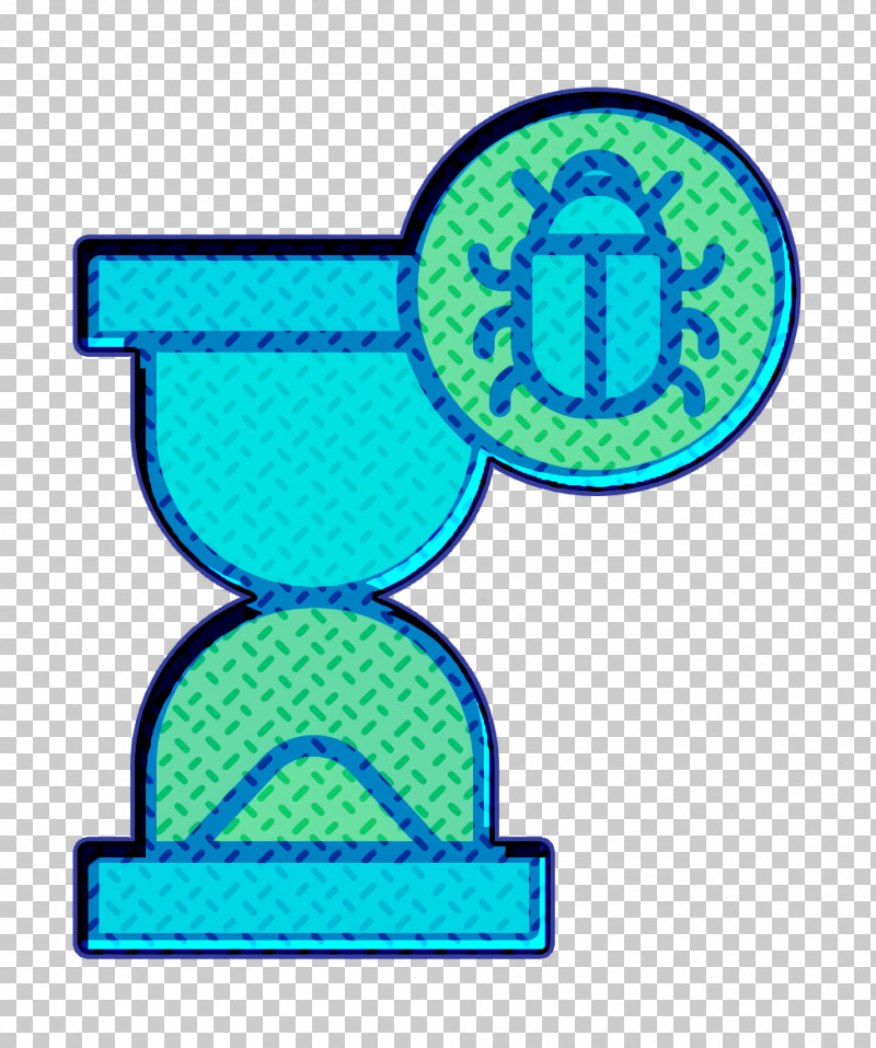 Virus Icon Hourglass Icon Cyber Icon PNG, Clipart, Cyber Icon, Electric Blue, Hourglass Icon, Symbol, Virus Icon Free PNG Download