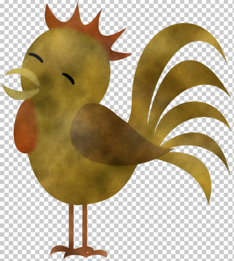 Bird Chicken Rooster Yellow Beak PNG, Clipart, Animation, Beak, Bird, Cartoon, Chicken Free PNG Download