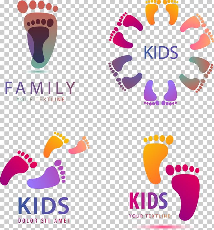 Logo Footprint Stock Illustration PNG, Clipart, Area, Art, Brand, Child, Clip Art Free PNG Download