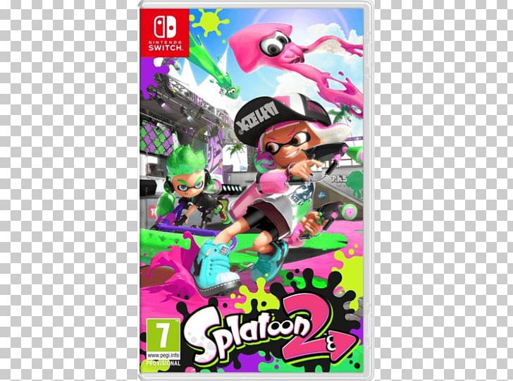 Splatoon 2 Nintendo Switch Pro Controller Video Games PNG, Clipart, Advertising, Console, Game, Gaming, Graphic Design Free PNG Download