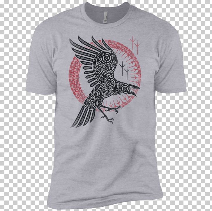Odin T-shirt Common Raven Loki Huginn And Muninn PNG, Clipart, Active Shirt, Berserker, Clothing, Common Raven, Edda Free PNG Download
