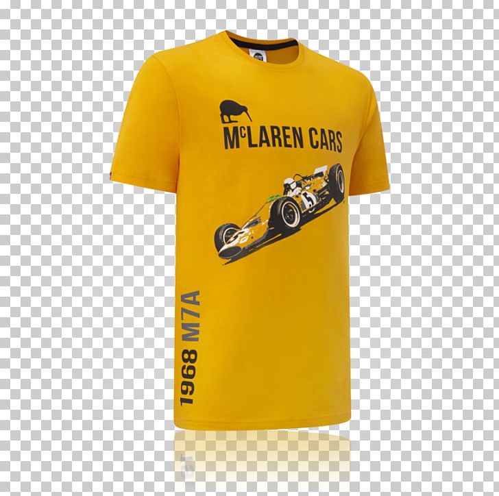 T-shirt McLaren Sleeve Active Shirt PNG, Clipart, Active Shirt, Brand, Clothing, Computer Font, Mclaren Free PNG Download