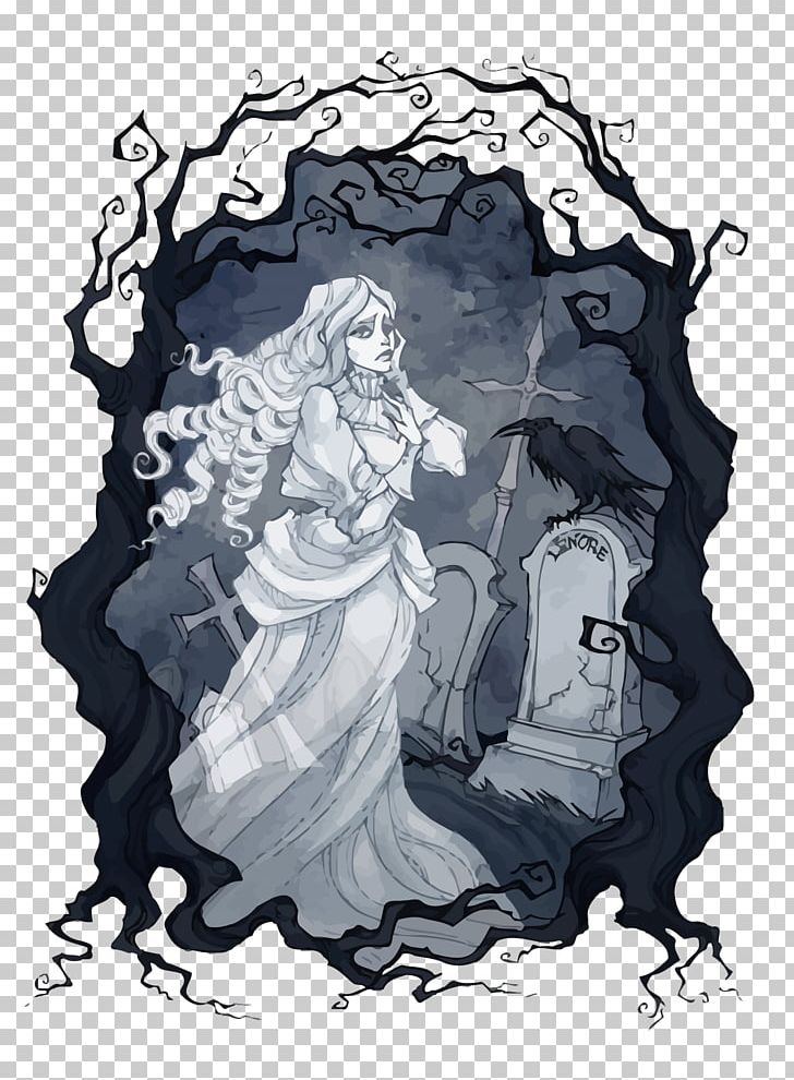 Lenore : Noogies The Raven Morella Illustration PNG, Clipart, Cartoon Ghost, Cemetery, Fictional Character, Ghosts, Ghost Vector Free PNG Download