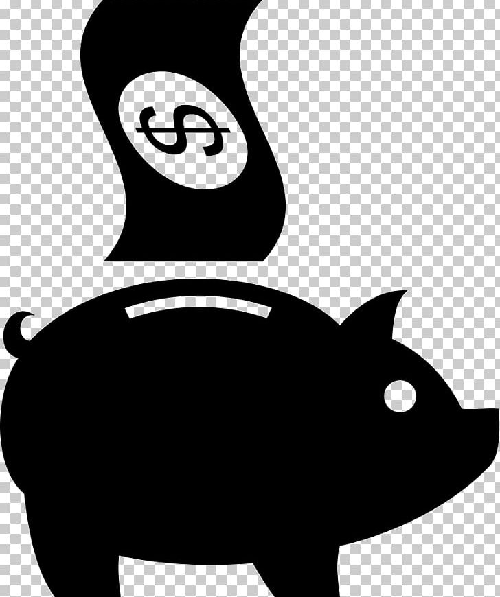 Piggy Bank Coin Saving Online Banking PNG, Clipart, Bank, Black, Black And White, Carnivoran, Cat Free PNG Download