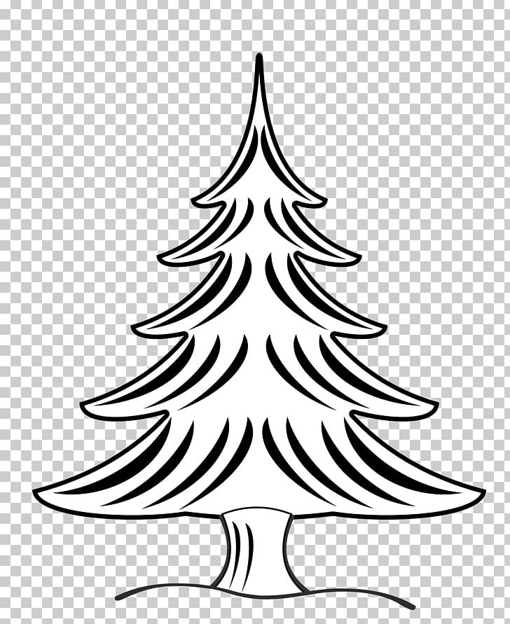 Christmas Tree Black And White Santa Claus PNG, Clipart, Art, Branch, Christmas, Christmas Card, Christmas Decoration Free PNG Download