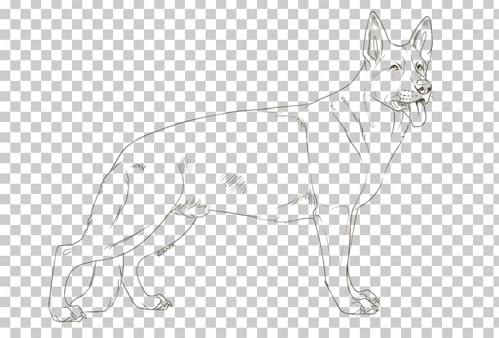 Dog Breed German Shepherd Puppy Line Art Old English Sheepdog PNG, Clipart, Animals, Artwork, Black And White, Breed, Carnivoran Free PNG Download