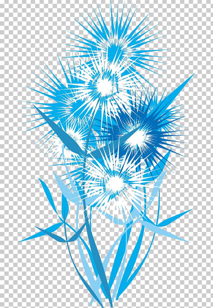 Common Dandelion Blue PNG, Clipart, Artwork, Black And White, Blue, Color, Creative Background Free PNG Download