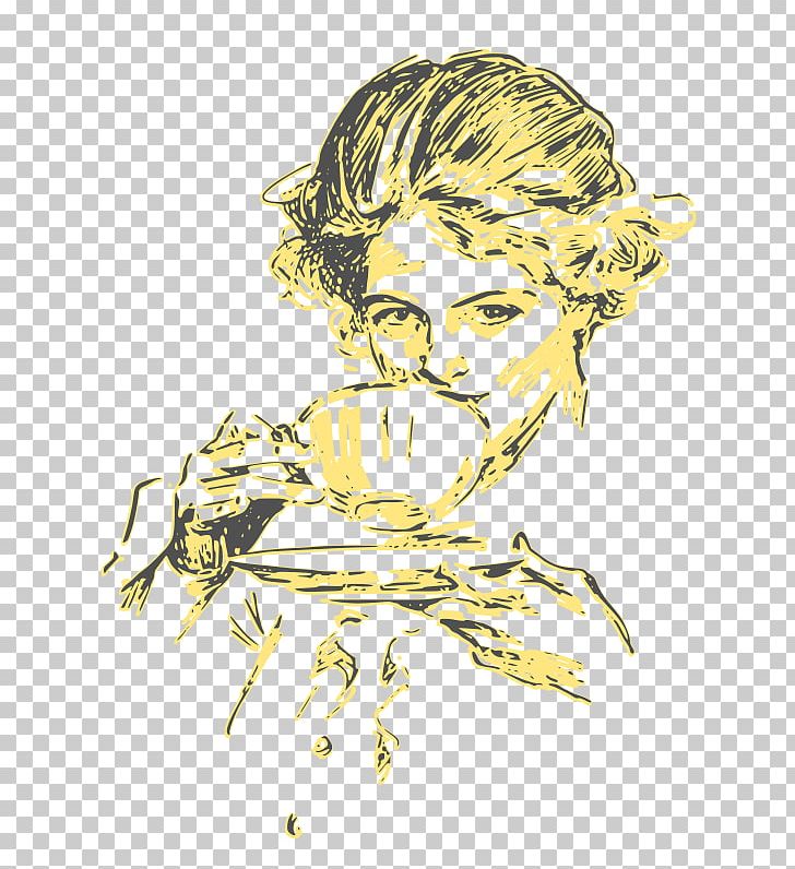 Tea Coffee Drink Woman PNG, Clipart, Alcoholic Drink, Art, Camellia Sinensis, Cocktail Glass, Coffee Free PNG Download