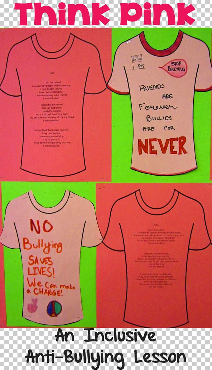 T-shirt Anti-Bullying Day Wonder PNG, Clipart, Antibullying Day, Antibullying Legislation, Area, Blouse, Brand Free PNG Download