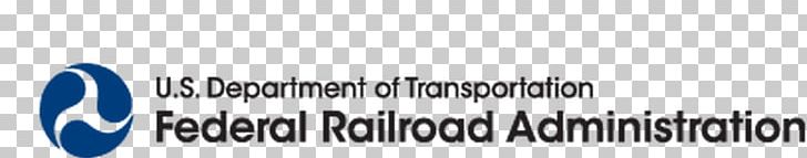Logo Rail Transport Brand Organization Federal Railroad Administration PNG, Clipart, Administration, Angle, Area, Art, Blue Free PNG Download