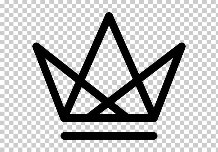 Crown Triangle Computer Icons PNG, Clipart, Angle, Area, Black And White, Computer Icons, Crown Free PNG Download