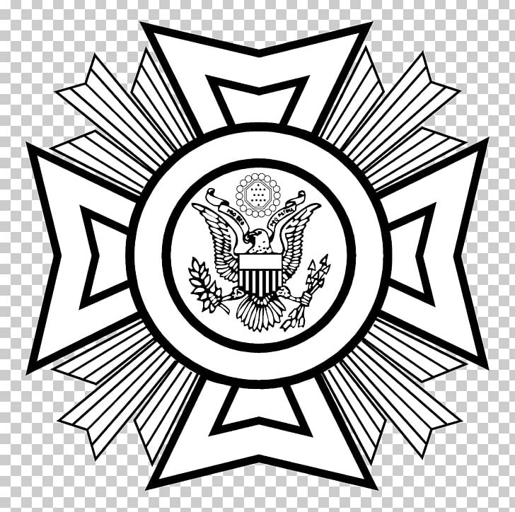 Veterans Of Foreign Wars United States Department Of Veterans Affairs Department Of Illinois VFW PNG, Clipart, Area, Black And White, Black And White Logo, Brand, Circle Free PNG Download