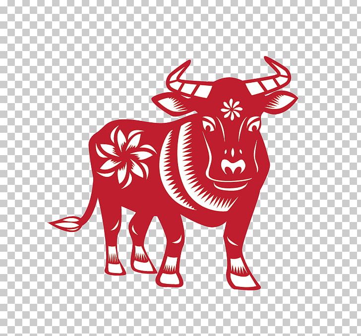 Ox Chinese New Year Chinese Zodiac Chinese Astrology PNG, Clipart, 2018, Animal Figure, Art, Astrological Sign, Bull Free PNG Download