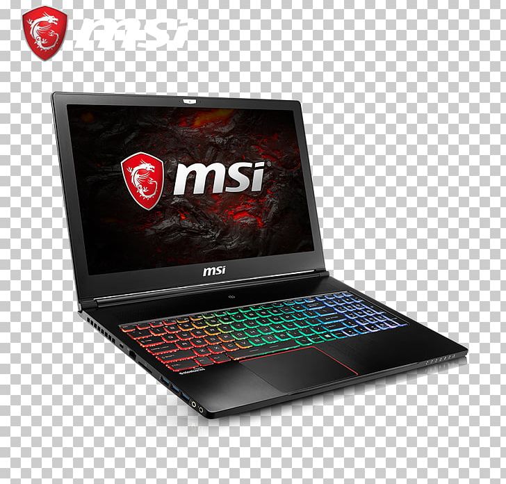 Laptop Kaby Lake MSI GS73VR Stealth Pro MSI GS63 Stealth Pro PNG, Clipart, Computer, Electronic Device, Electronics, Geforce, Intel Core Free PNG Download