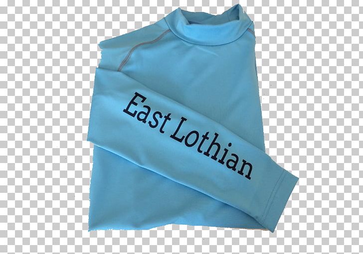 T-shirt Sleeve Outerwear Turquoise PNG, Clipart, Aqua, Blue, Brand, Clothing, Electric Blue Free PNG Download