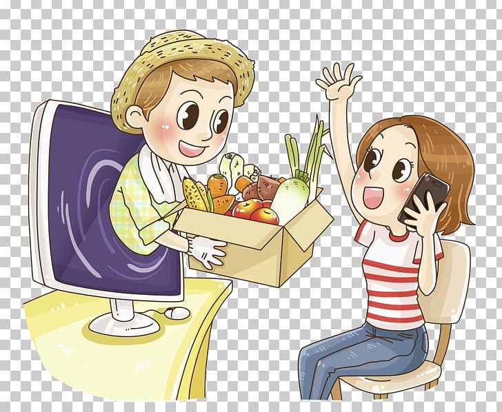 Online Shopping Computer PNG, Clipart, Beautiful, Business Woman, Cartoon, Child, Coffee Shop Free PNG Download