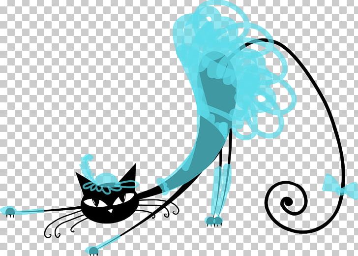 Black Cat Silhouette Kitten PNG, Clipart, Animals, Black, Blue, Carnivoran, Cartoon Free PNG Download