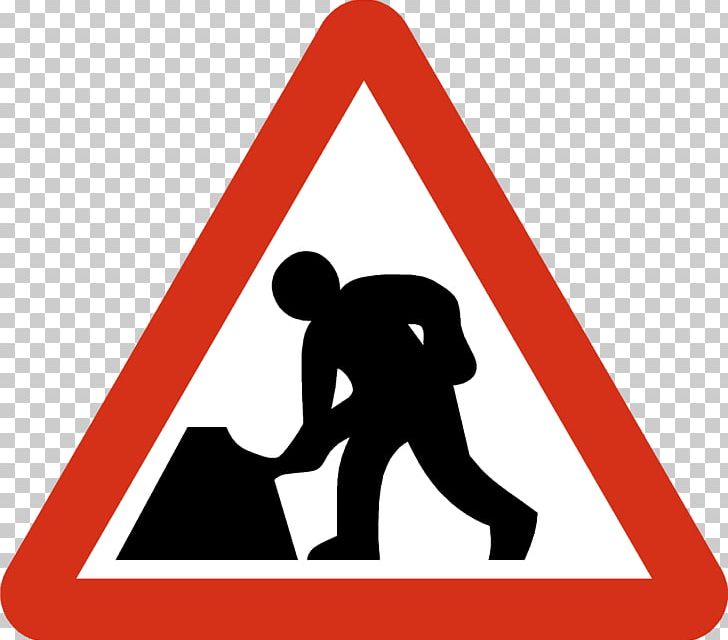 Traffic Sign Roadworks Men At Work PNG, Clipart, Angle, Area, Brand, Glossop, Human Behavior Free PNG Download
