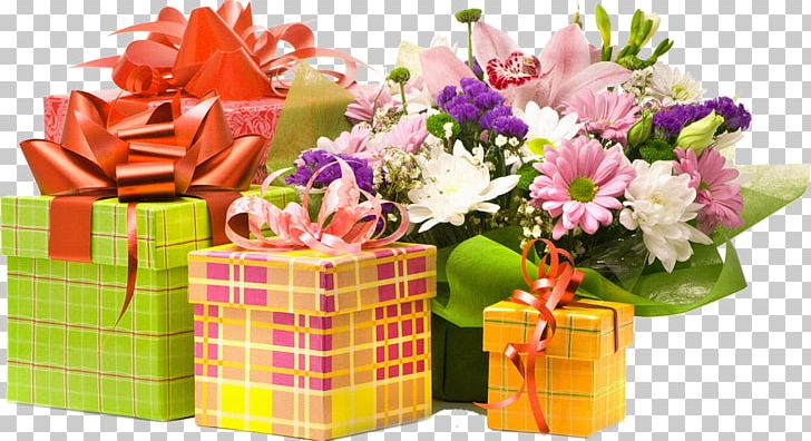 Flower Bouquet Gift Box Birthday PNG, Clipart,  Free PNG Download