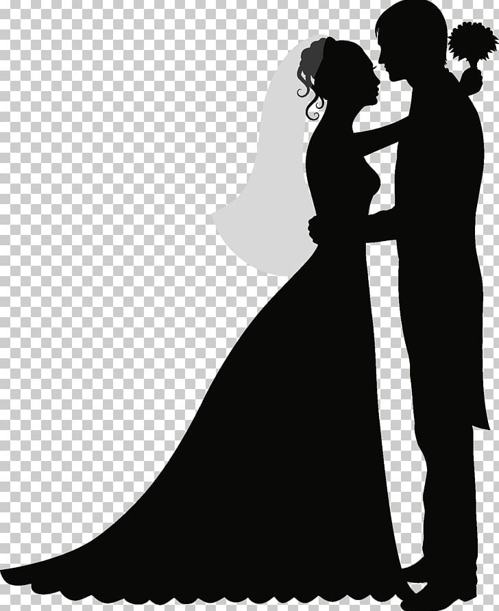 Wedding Invitation Wedding Cake Silhouette PNG, Clipart, Black And White, Bridal Shower, Bride, Bridegroom, Clip Art Free PNG Download