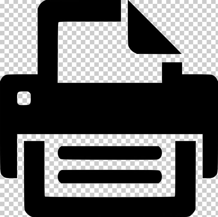 Computer Icons Printing Printer Computer Software PNG, Clipart, 3d Printing, Angle, Black, Black And White, Brand Free PNG Download