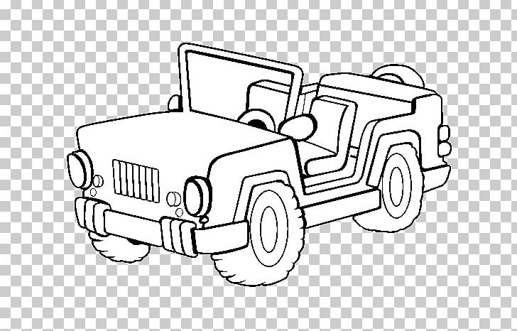 Jeep Grand Cherokee Car Coloring Book Jeep Wrangler PNG, Clipart, Angle, Artwork, Automotive Design, Automotive Exterior, Black And White Free PNG Download