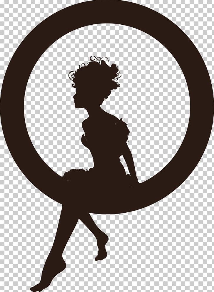 Fairy Silhouette PNG, Clipart, Black And White, Circle, Dream, Dream Girl, Elf Free PNG Download