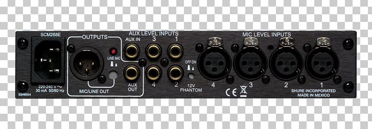 Microphone Audio Mixers Shure Broadcasting PNG, Clipart, Audio, Audio Equipment, Audio Mixer, Audio Mixing, Audio Receiver Free PNG Download